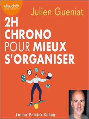 cover image of 2h chrono pour mieux s'organiser